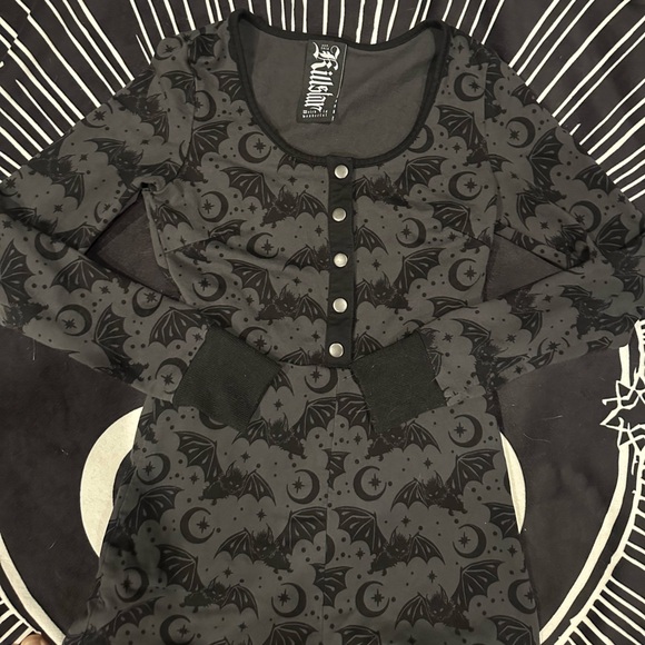 Killstar Cosmic Bat romper - Picture 2 of 3